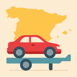 Auto meenemen naar Alicante