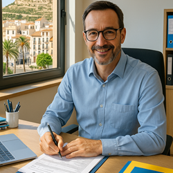 Gestor helpt met administratie in Spanje