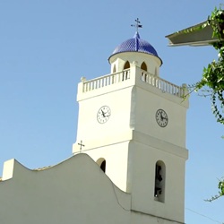 Straat in historisch Benijófar