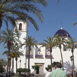 Landschap van Dolores in de Vega Baja
