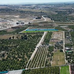 Landschap rond Formentera del Segura