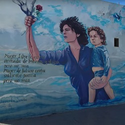 Natuurgebied El Recorral Rojales Zicht op recreatiegebied El Recorral