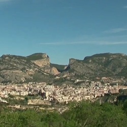 Traditioneel feest in Muro de Alcoy Moros y Cristianos in Muro