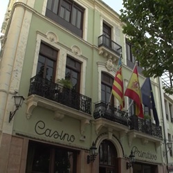 Historisch straatbeeld van Aspe