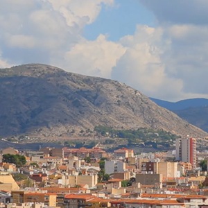 Natuurpark Sierra de Salinas nabij Elda
