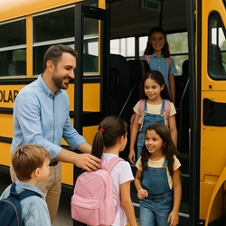 Kinderen spelen op schoolplein in Hondón de las Nieves