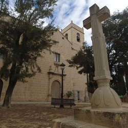 Uitzicht op het historische centrum van Benissa
