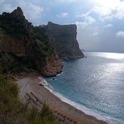 Uitzicht op Cala del Moraig in Benitachell