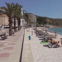 Cala Blanca strand Jávea