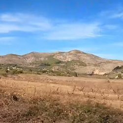 Rivierbedding van de Gorgos bij Xaló