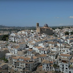Gezicht op Altea aan de Costa Blanca