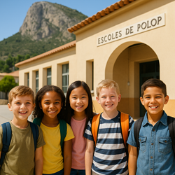 Basisschool in Polop de la Marina