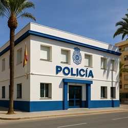 Politiegebouw Spanje tiplijn