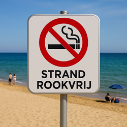 Rookvrij strand in de provincie Alicante