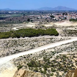Landschap bij San Fulgencio