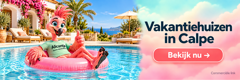 Bekijk vakantiehuizen en appartementen in Calpe via PlusHolidays