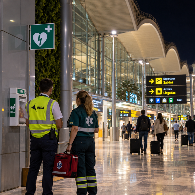 Illustratie bij het nieuws over de mogelijke sluiting van de medische nachtdienst op Alicante Airport