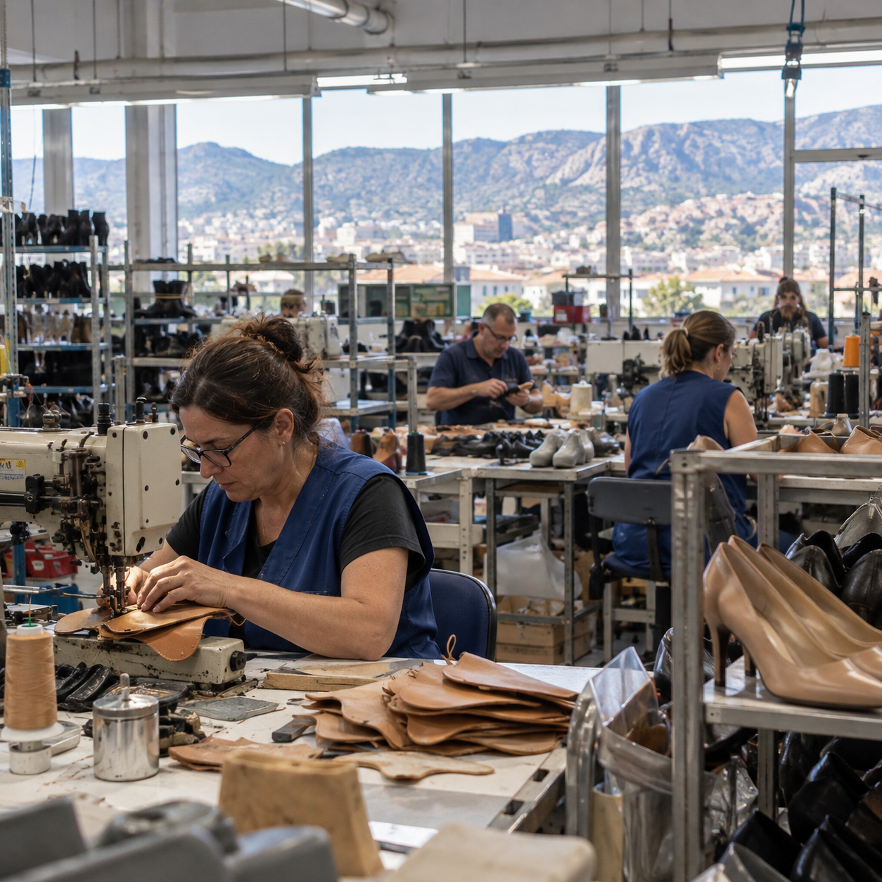 Werken in Elda Werken in Elda in het binnenland van Alicante
