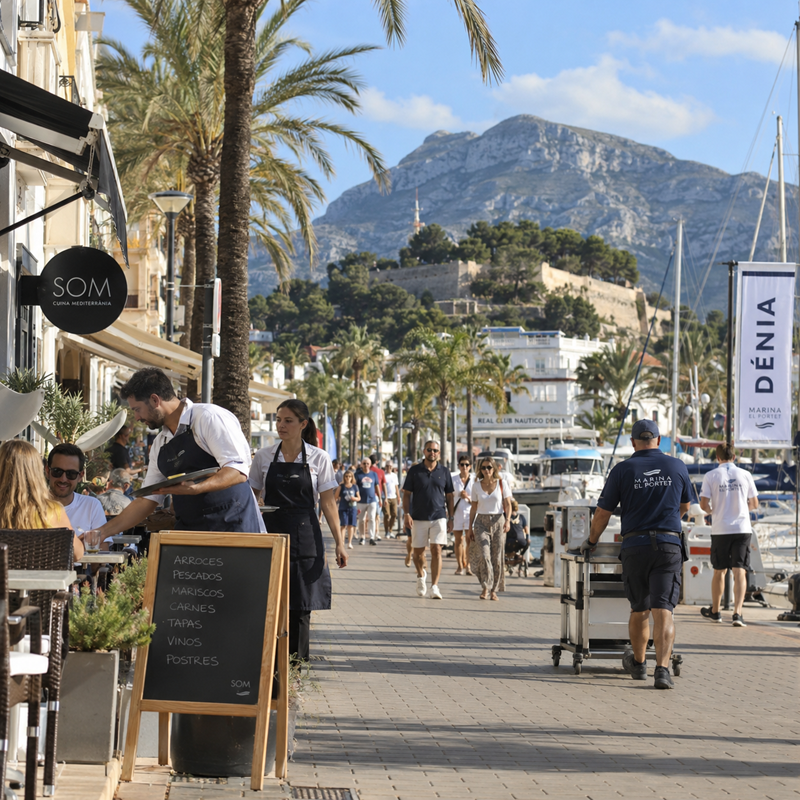 Werken in Dénia Werken in Dénia aan de Costa Blanca