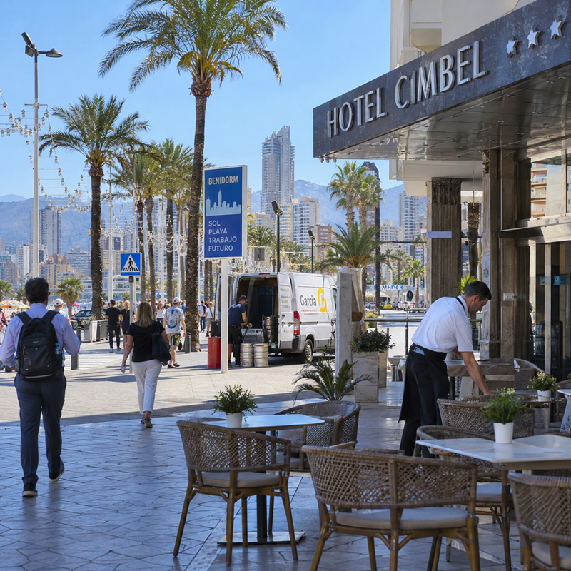 Werken in Benidorm Werken in Benidorm aan de Costa Blanca