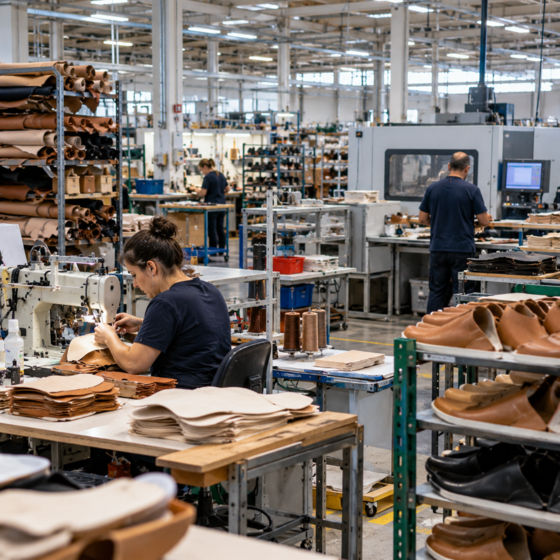 Schoenenindustrie in Elche en de Baix Vinalopó