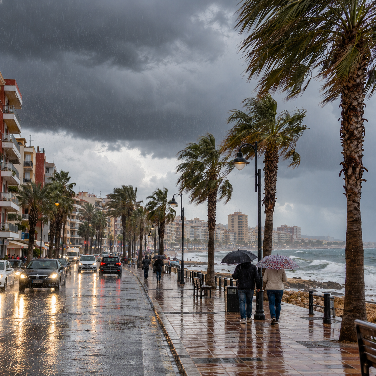 Code oranje voor zware regen aan de zuidelijke Costa Blanca