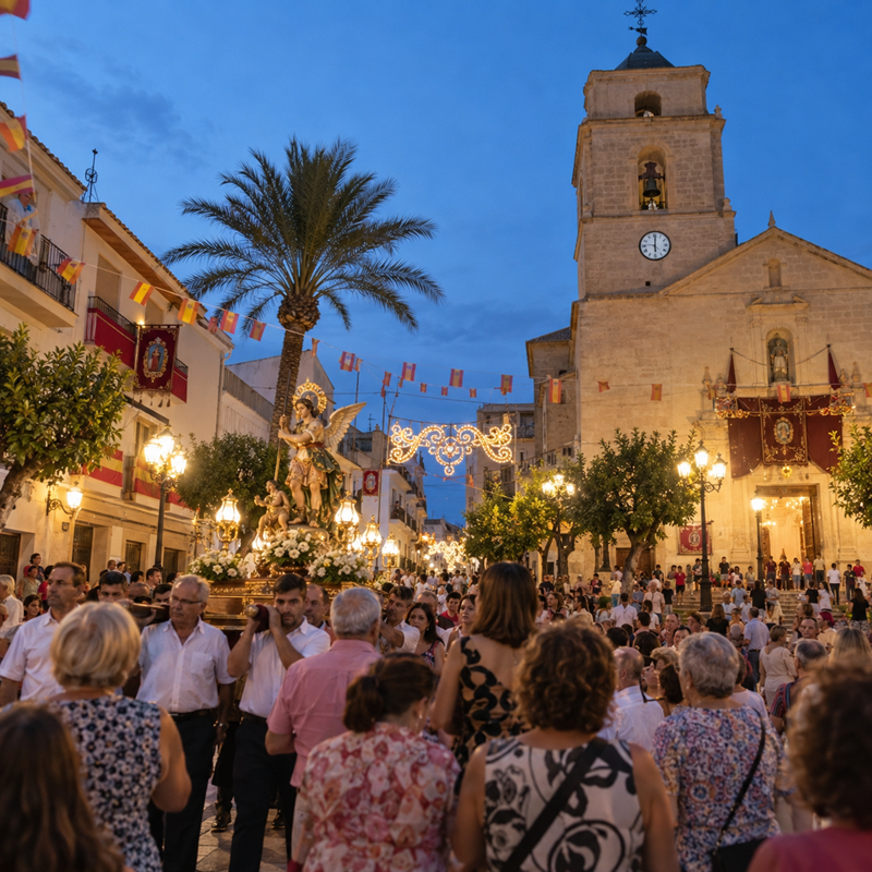 Patroonfeesten ter ere van San Miguel Arcángel in San Miguel de Salinas