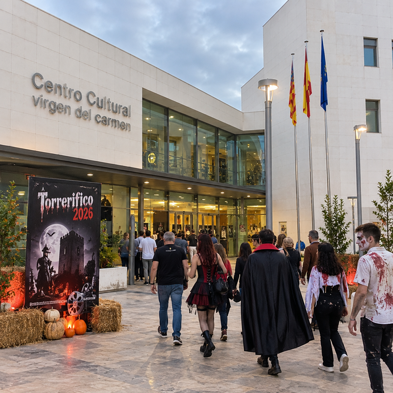 Afbeelding bij het horrorkortfilmfestival Torrerífico in Torrevieja