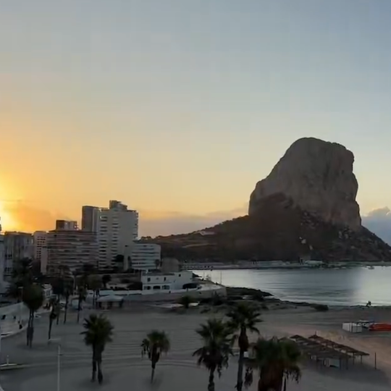 Zwemtocht rond de Peñón de Ifach in Calpe