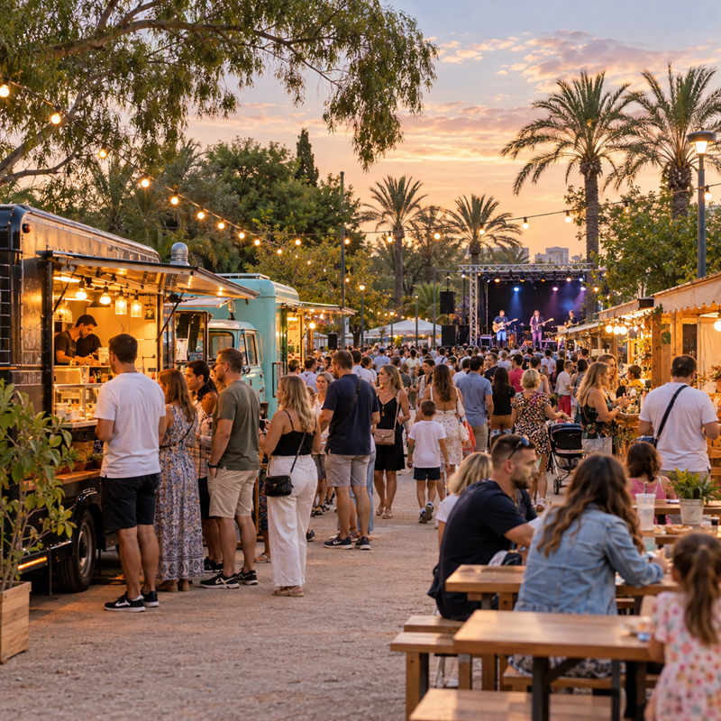 Street Food Market in Torrevieja