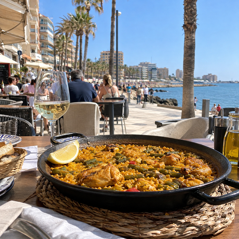 Paellaroute met rijstgerechten in Torrevieja