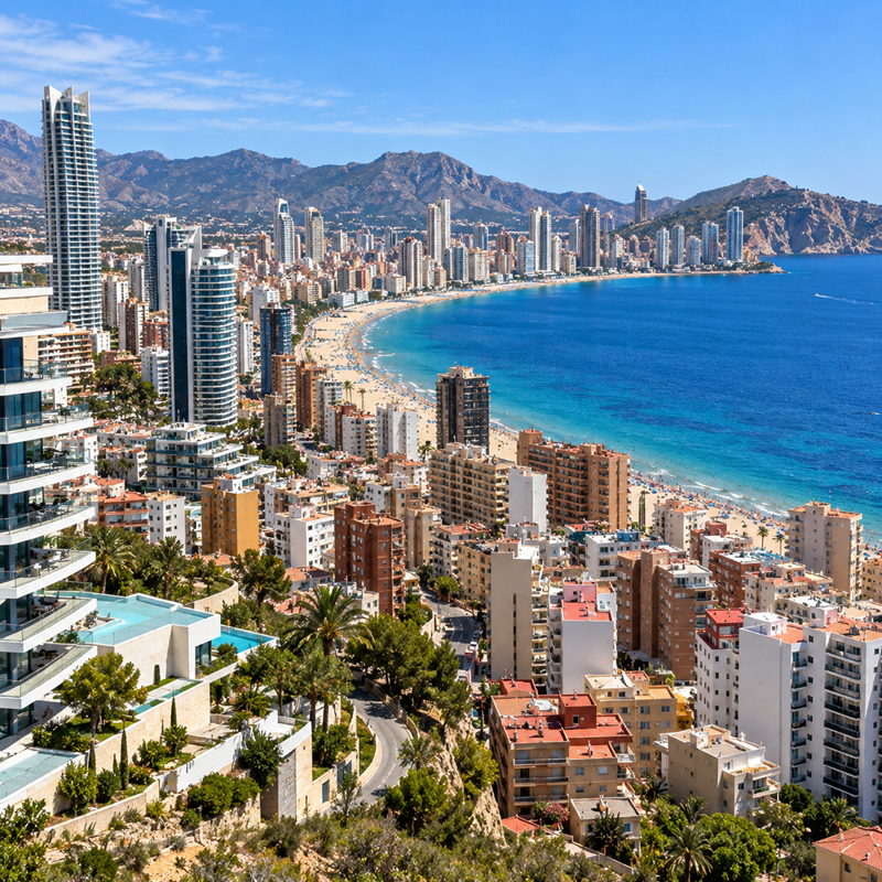 Woningprijzen en appartementen in Benidorm